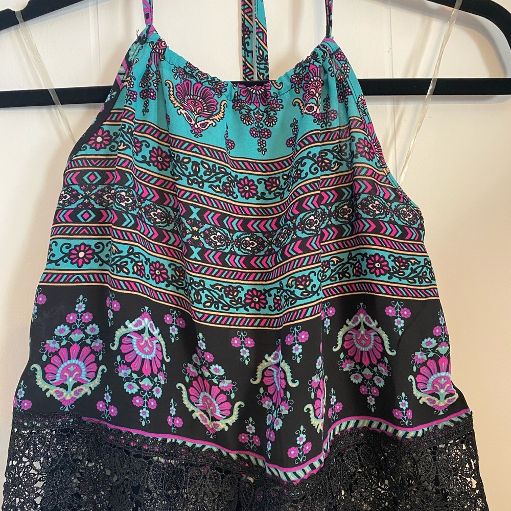 Women’s Colorful Halter Top